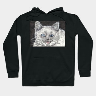 Siamese kitten cat Hoodie